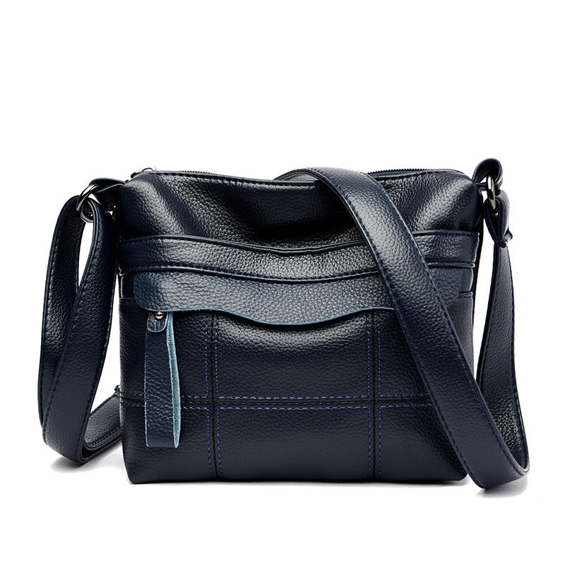 Functional Leather Crossbody Bag Kalsten