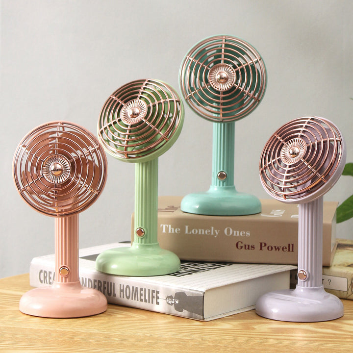 Ladies Portable Table Fan with Flexible Tilt Mechanism Kalsten