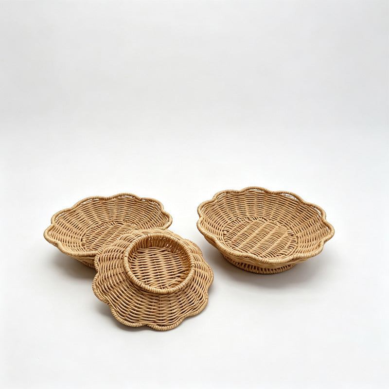 Decorative Floral Woven Table Kalsten