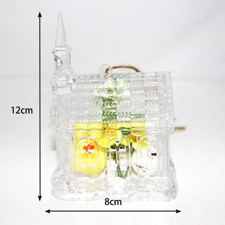 Decorative Church House Ornament Kalsten