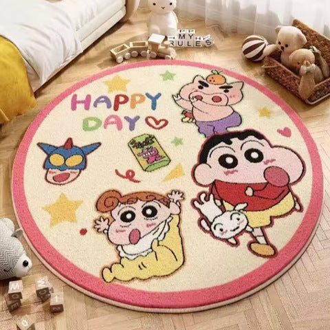 Playful Cartoon-Themed Area Rug