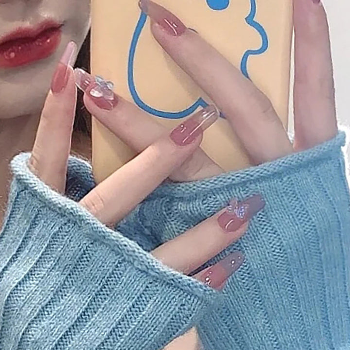 Artistic Floral Nail Art