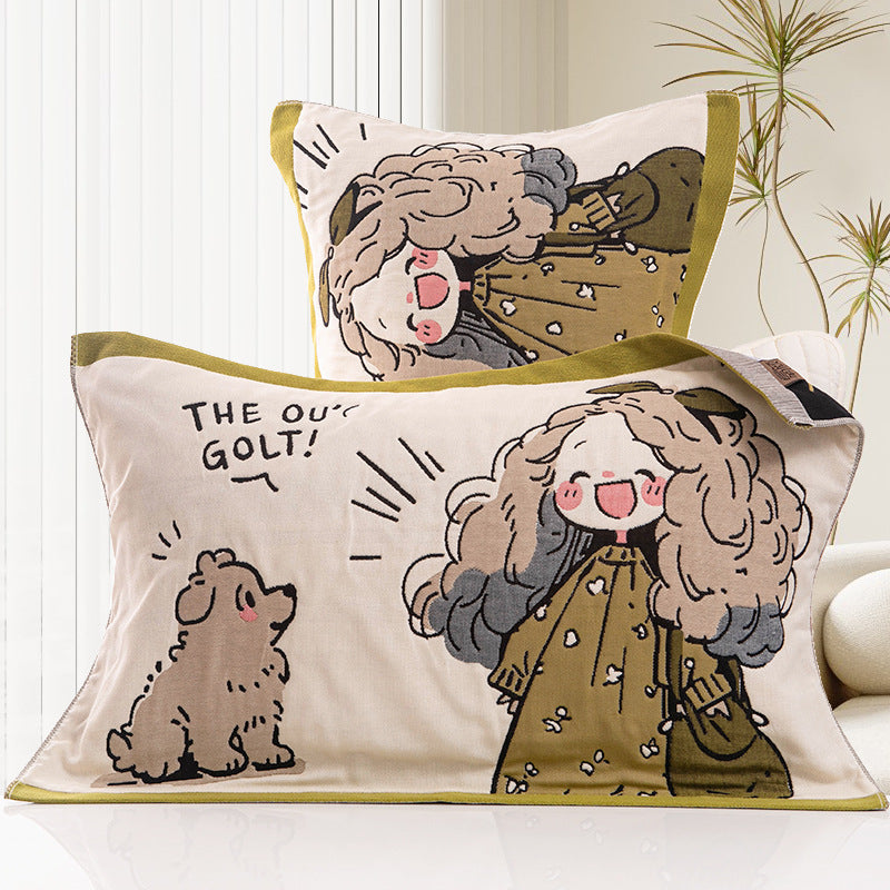 Women's pillowcases with cute animal motif Kalsten