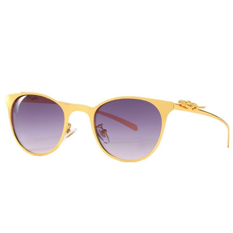 Women's corrective glasses with exclusive cat-eye frame and luxurious accents Kalsten