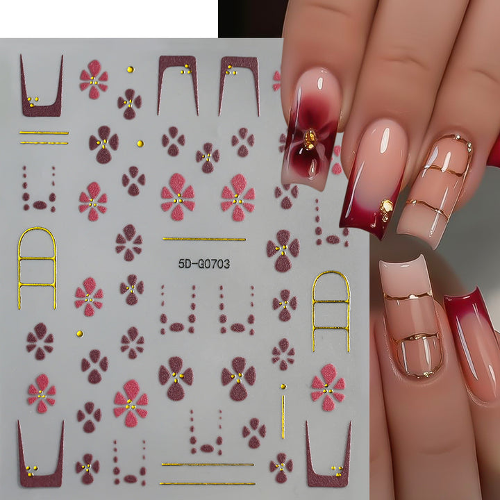 Creative Nail Art Sticker Set