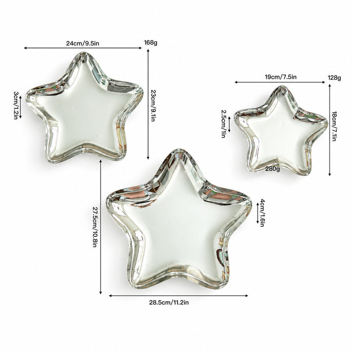 Star-shaped Serving Platter