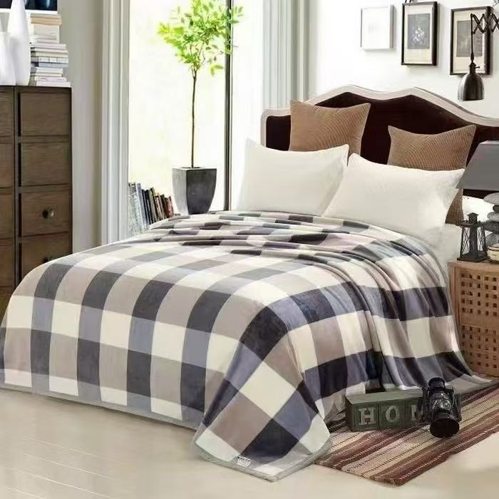 Women soft plush blanket with playful design Kalsten
