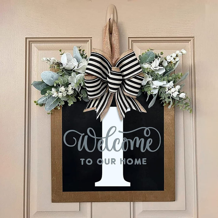 Customizable Welcome Door Sign