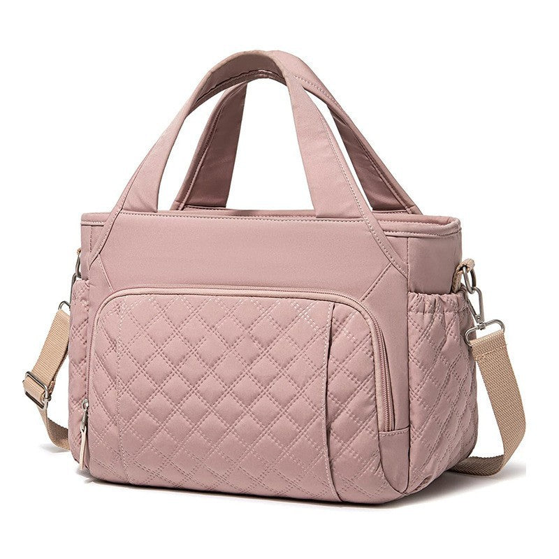 Quilted Multi-Pocket Handbag Kalsten