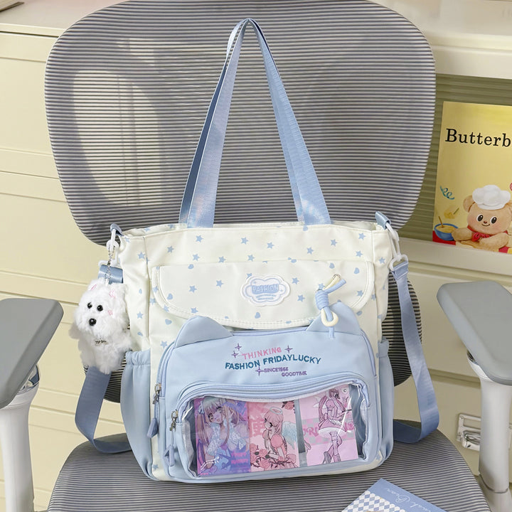 Trendy Multi-Pocket Shoulder Bag Kalsten