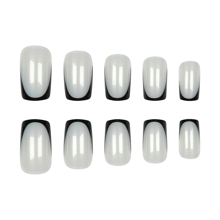 Artistic Ombre Short Square Press-On Nails Kalsten