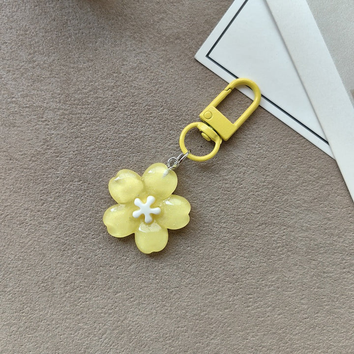 Key ring with flower motif Kalsten