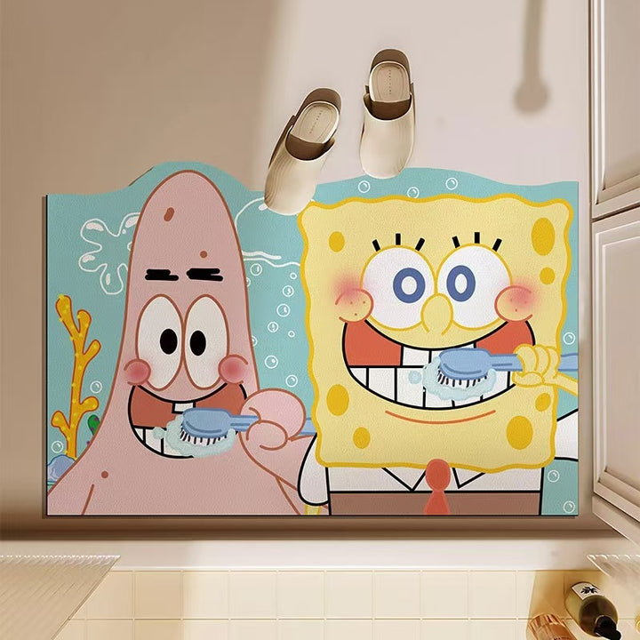 Fun-Themed Bathroom Mat