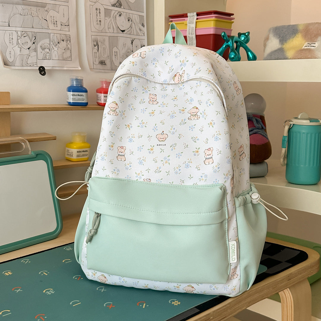 Cute Cartoon Animal Print Backpack Kalsten