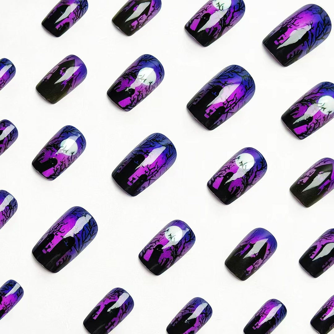 Artistic Halloween-Themed Nail Art Kalsten