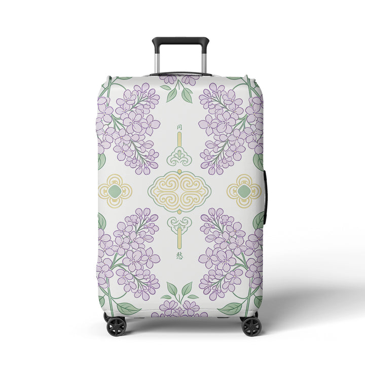 Women Hard Shell Suitcase in Elegant Bamboo Design Kalsten