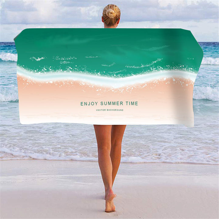 Beach towel with unique geometric pattern Kalsten