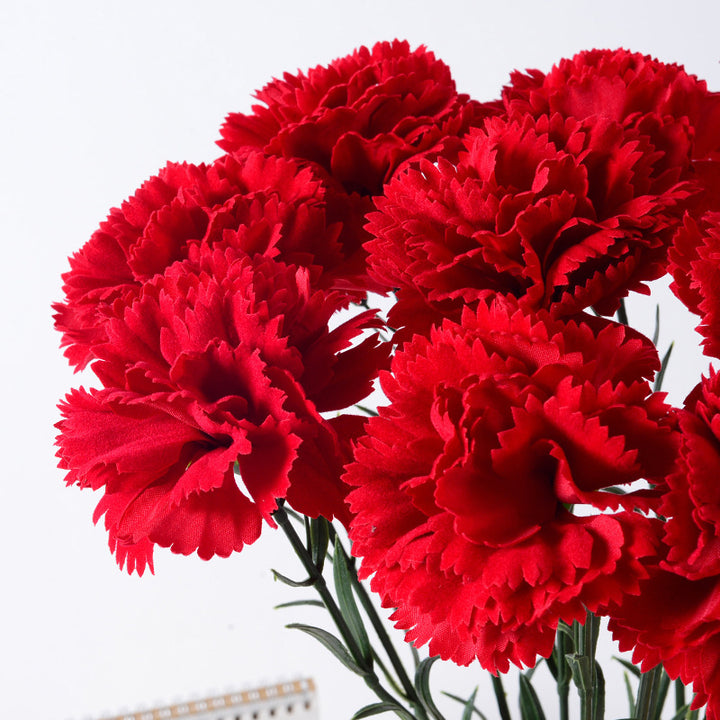 Realistic Fabric Carnation Flower Stem