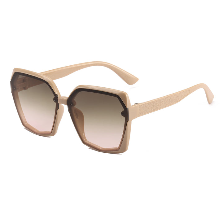 Women's fashionable sunglasses with eye-catching polygon frame Kalsten