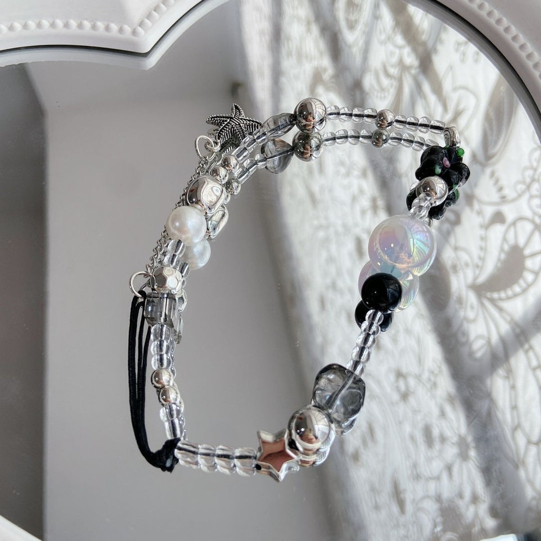 Elegant Beaded Charm Eyewear Holder Kalsten