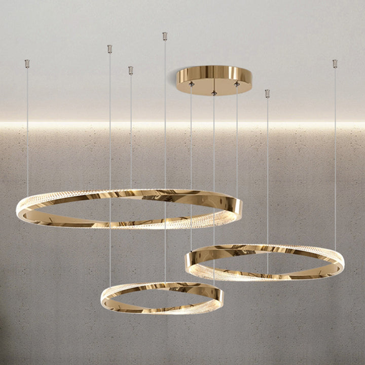 Modern Suspension Ring Chandelier