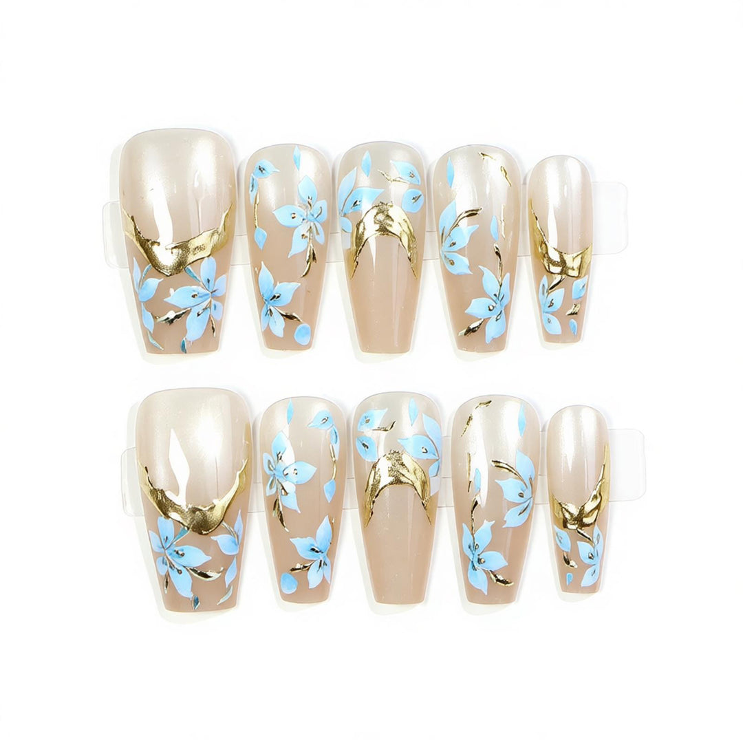 Decorative Press-On Nail Art Set Kalsten 1788497688