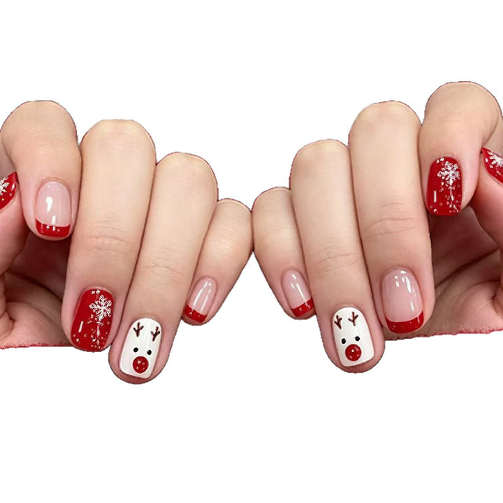 Festive Holiday-Themed Nail Art Kalsten