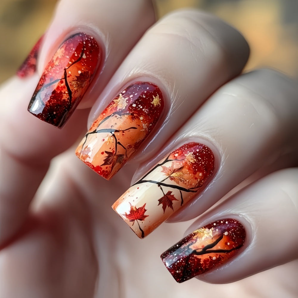 Artful Autumn Art Nails Kalsten