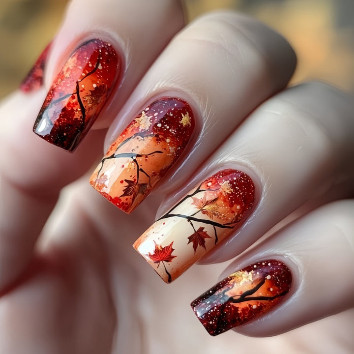 Artful Autumn Art Nails Kalsten