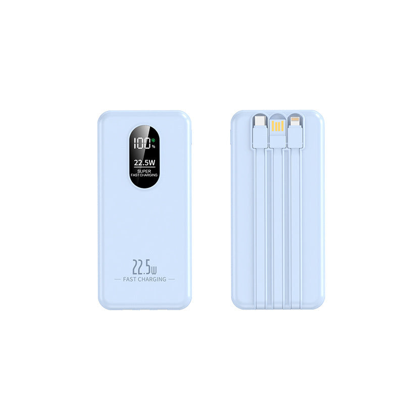 Portable power bank with intelligent fast charging function and digital capacity display Kalsten