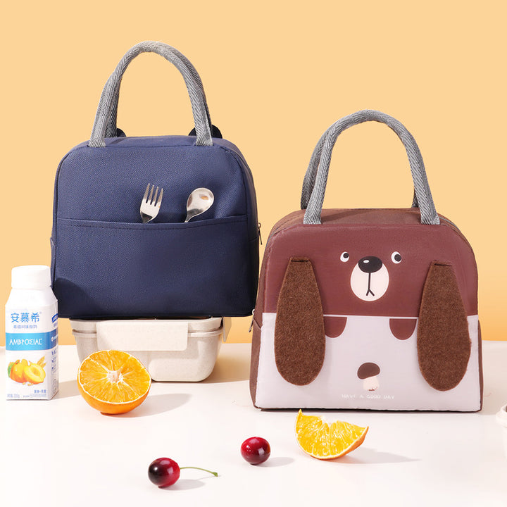 Cute Dog-Themed Insulated Lunch Bag Kalsten