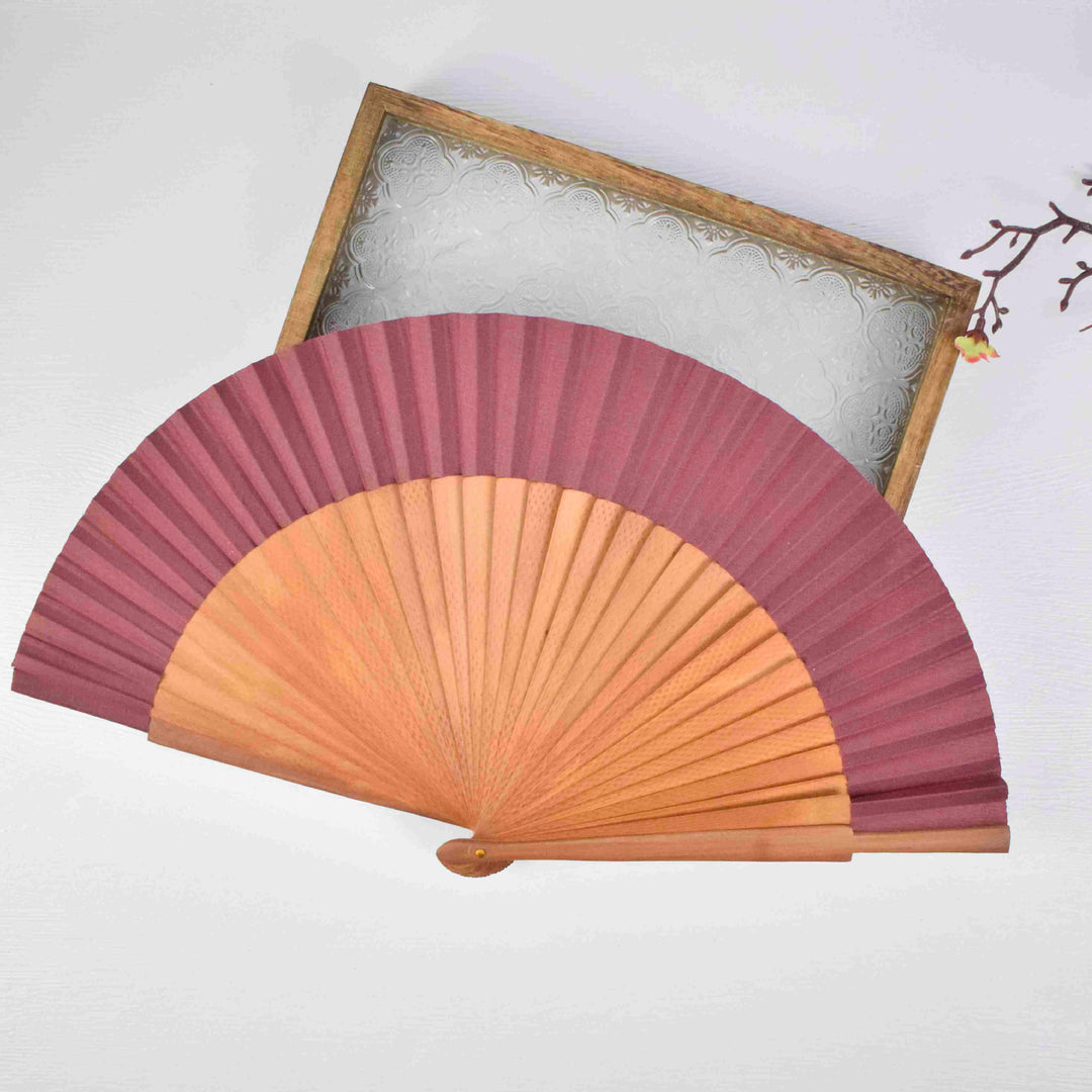 Ladies elegant hand fan made of eco-friendly paper Kalsten