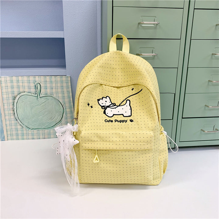 Cute Puppy-Themed School Backpack Kalsten