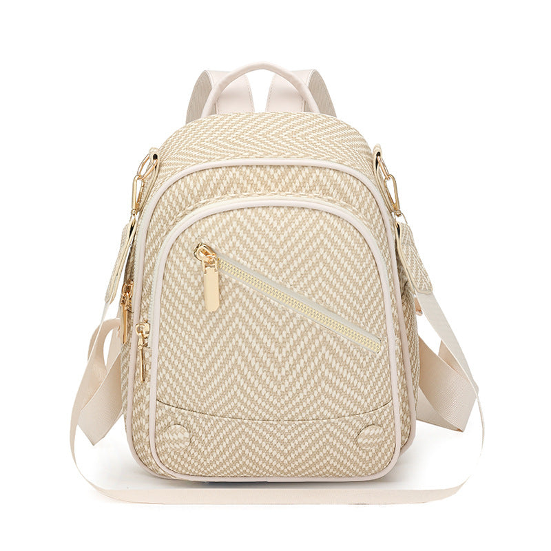 Chic Textured Backpack Kalsten