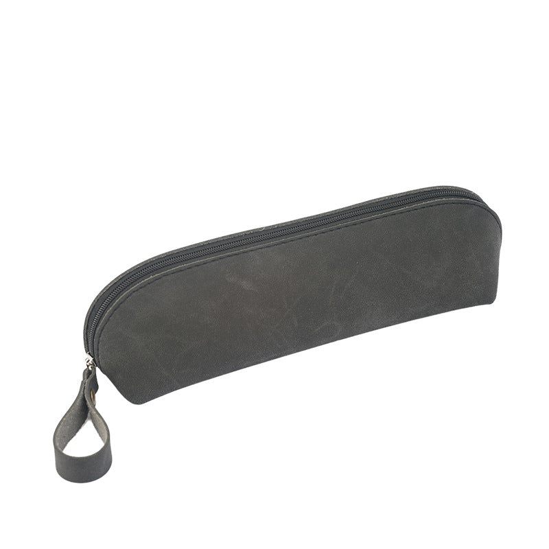 Sleek Leather Pencil Case