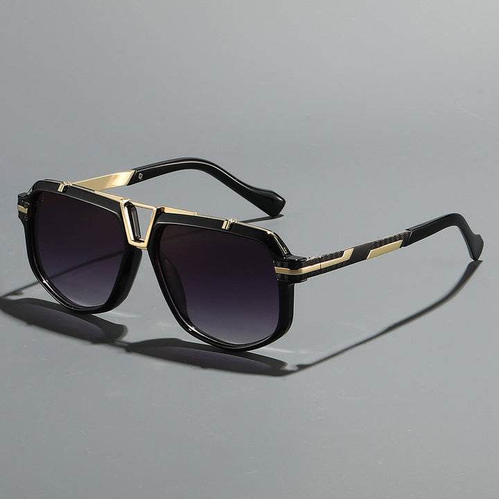 Chic Geometric Square Frame Sunglasses Kalsten