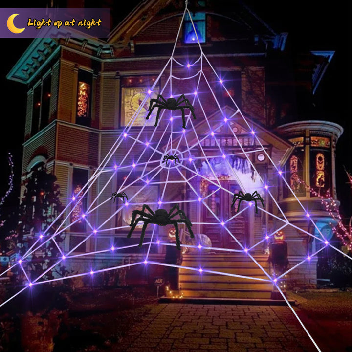 LED Decorative Spider Web Lights Kalsten
