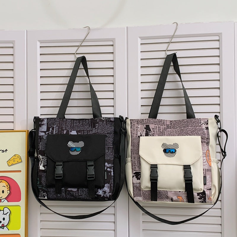 Modern Canvas Shoulder Bag Kalsten
