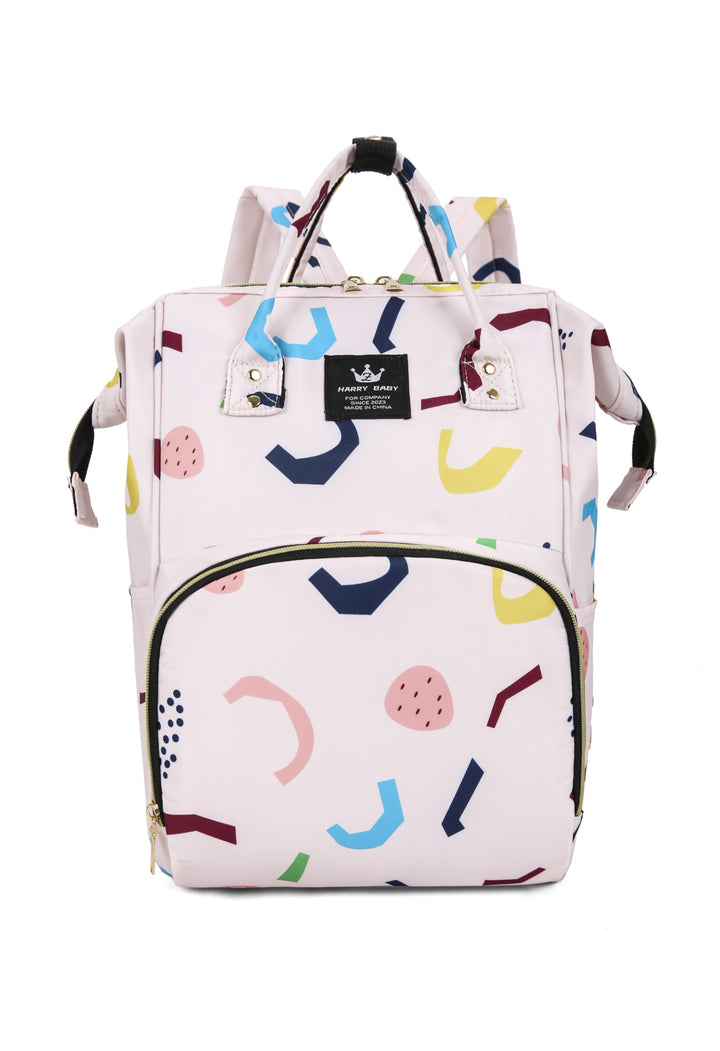 Stylish Floral Patterned Baby Care Backpack Kalsten