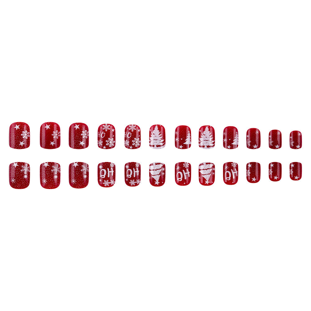Festive Holiday-Themed Nail Art Kalsten 1787542979