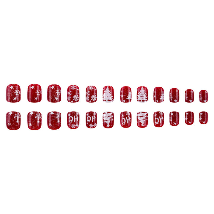 Festive Holiday-Themed Nail Art Kalsten 1787542979