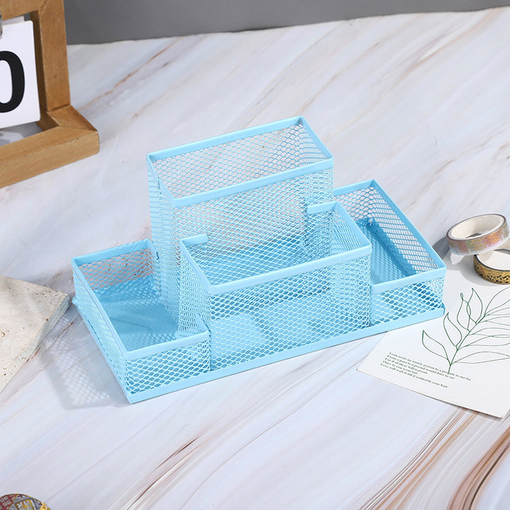 Multi-Compartment Wire Mesh Organizer Kalsten