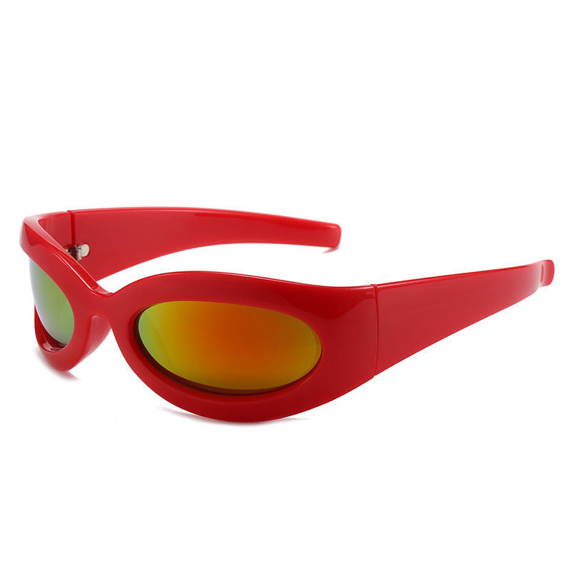 Ladies trendy sports sunglasses with aerodynamic design Kalsten