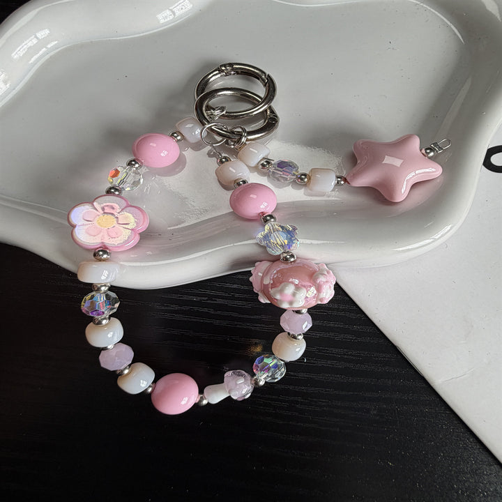 Decorative Beaded Charm Keychain Kalsten 1790134997
