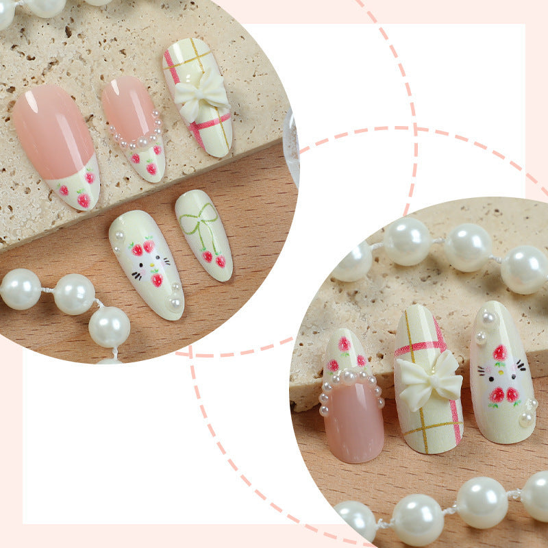 Decorative Designer Press-On Nail Art Set Kalsten