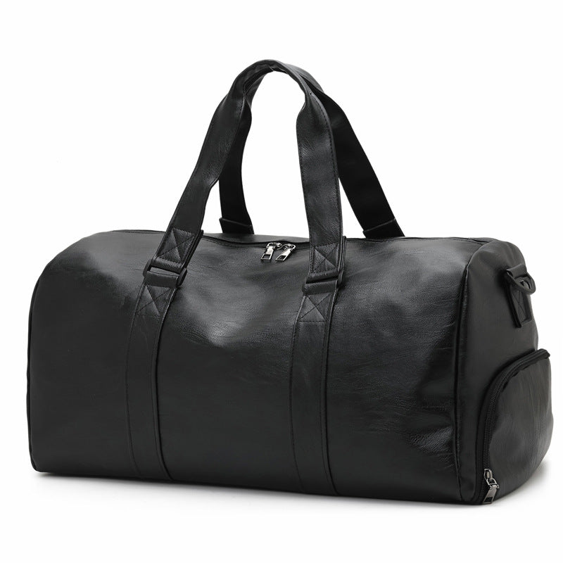 Premium Leather Travel Duffle Bag Kalsten