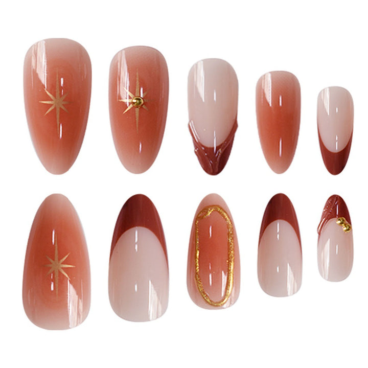 Artistic Gradient Press-On Nails Kalsten