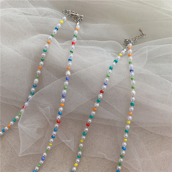 Colorful Beaded Kalsten Necklace