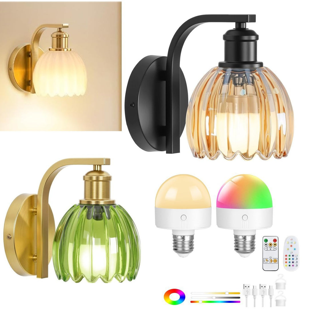 Color-Changing LED Wall Sconce
