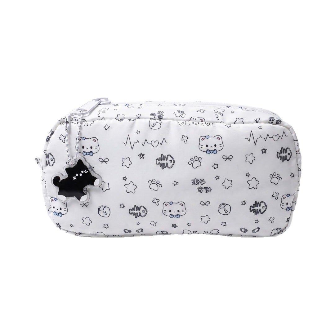 Cute Illustrated Storage Pouch